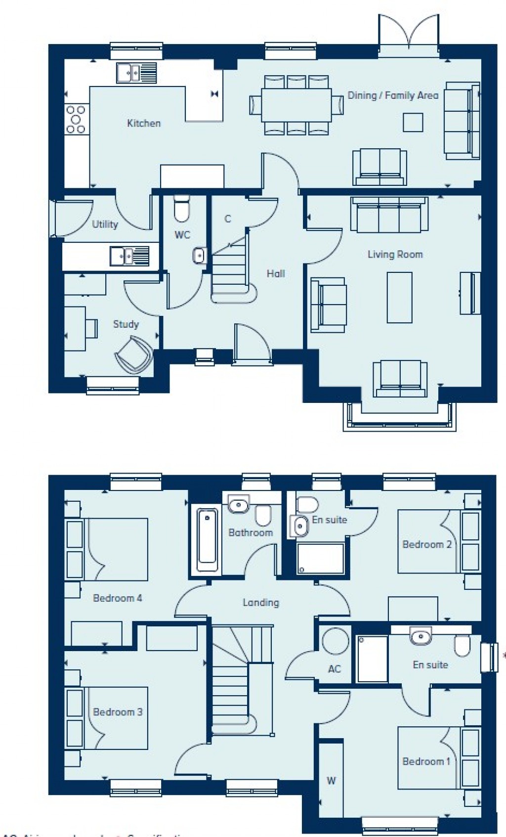 Floorplans For Heybridge, Essex