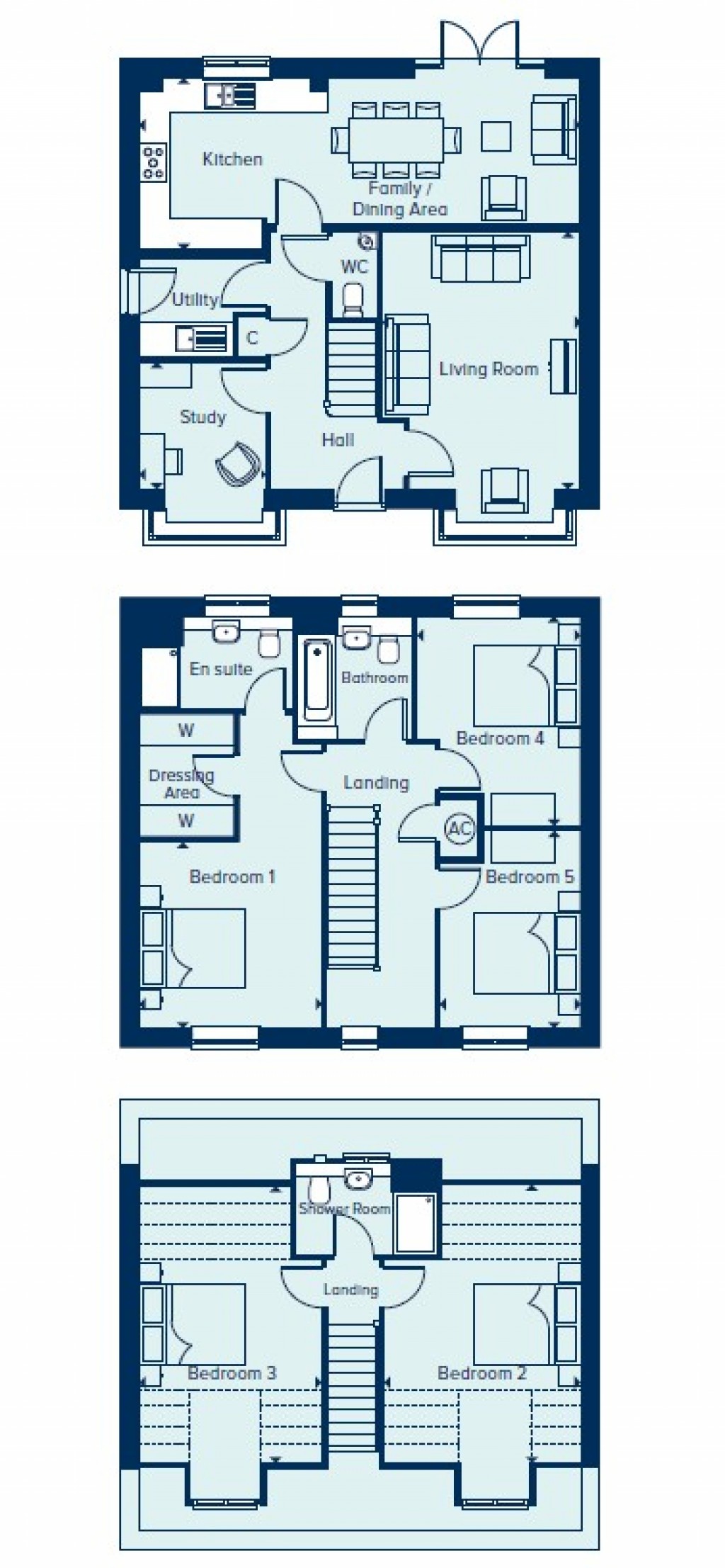 Floorplans For Heybridge, Essex