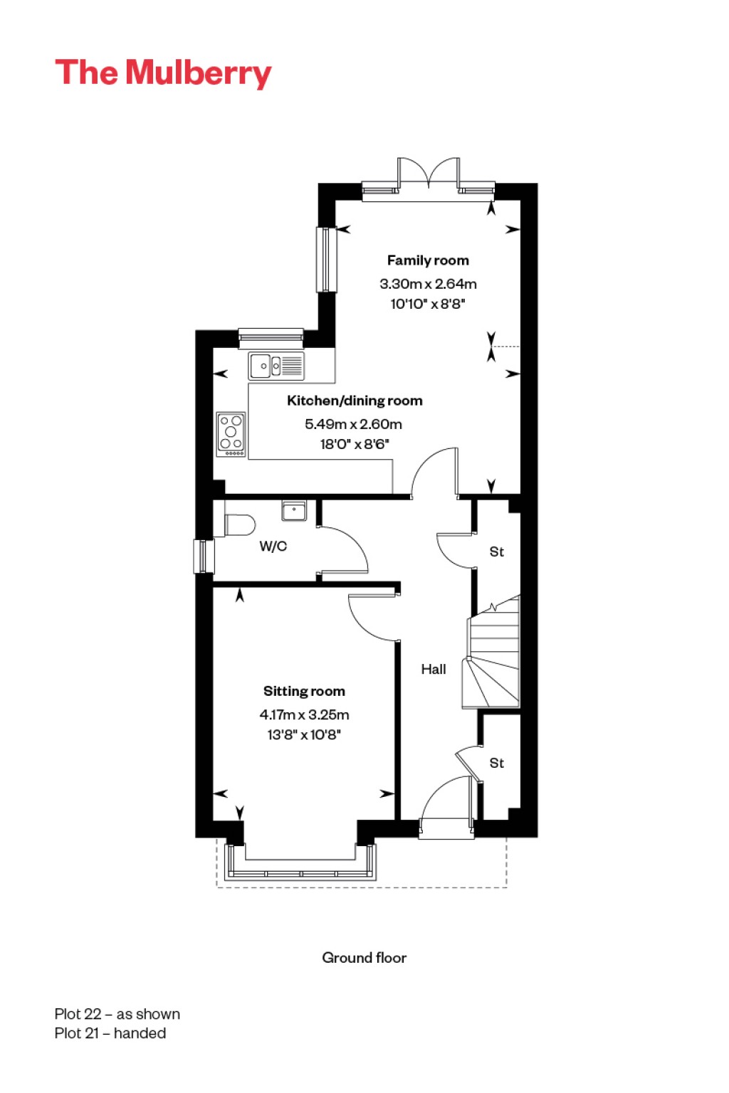 Floorplans For Roman Road, Ingatestone, Essex