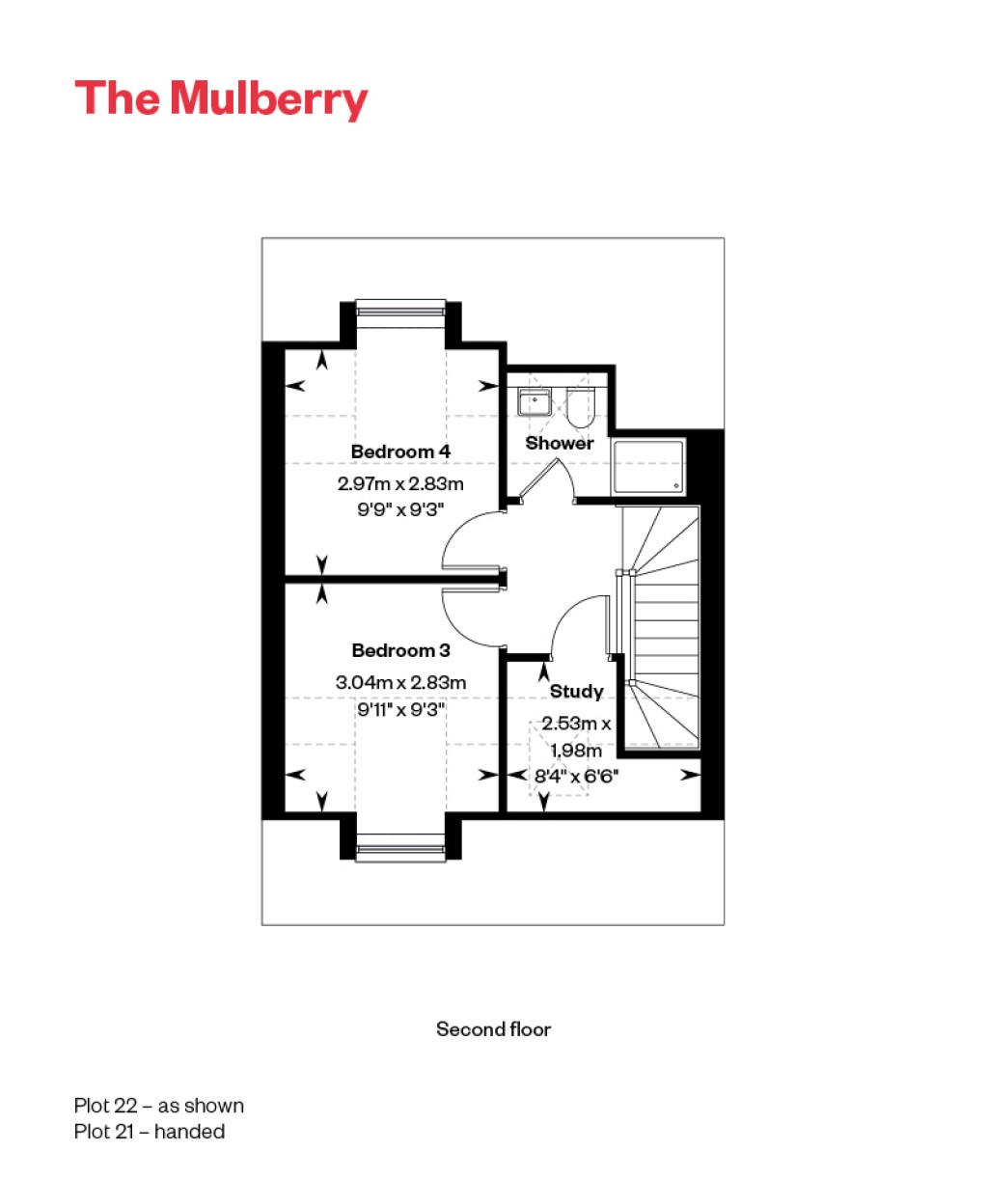 Floorplans For Roman Road, Ingatestone, Essex
