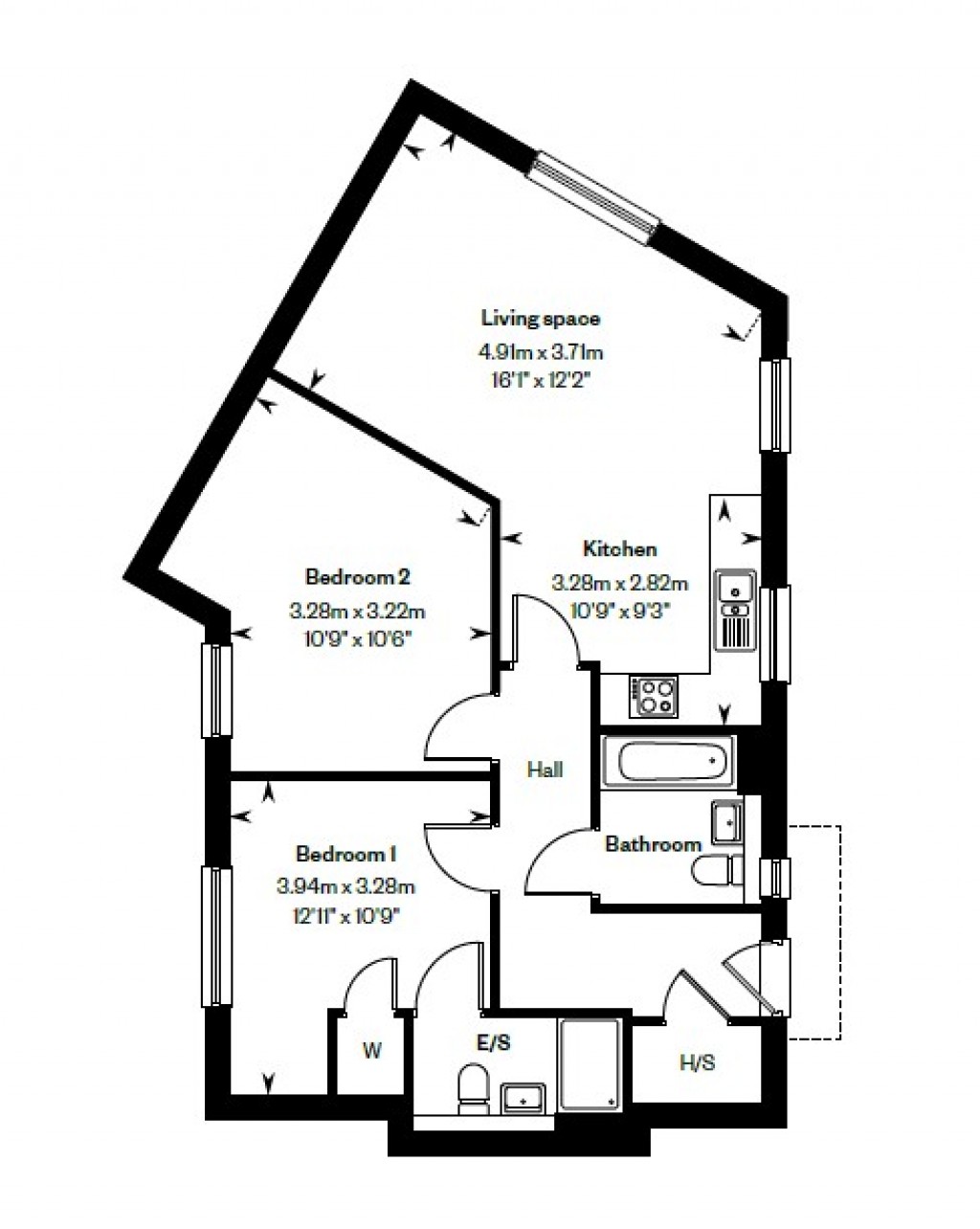 Floorplans For Roman Road, Ingatestone, Essex