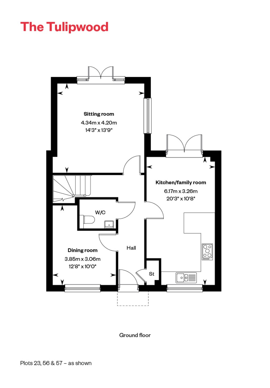 Floorplans For Roman Road, Ingatestone, Essex