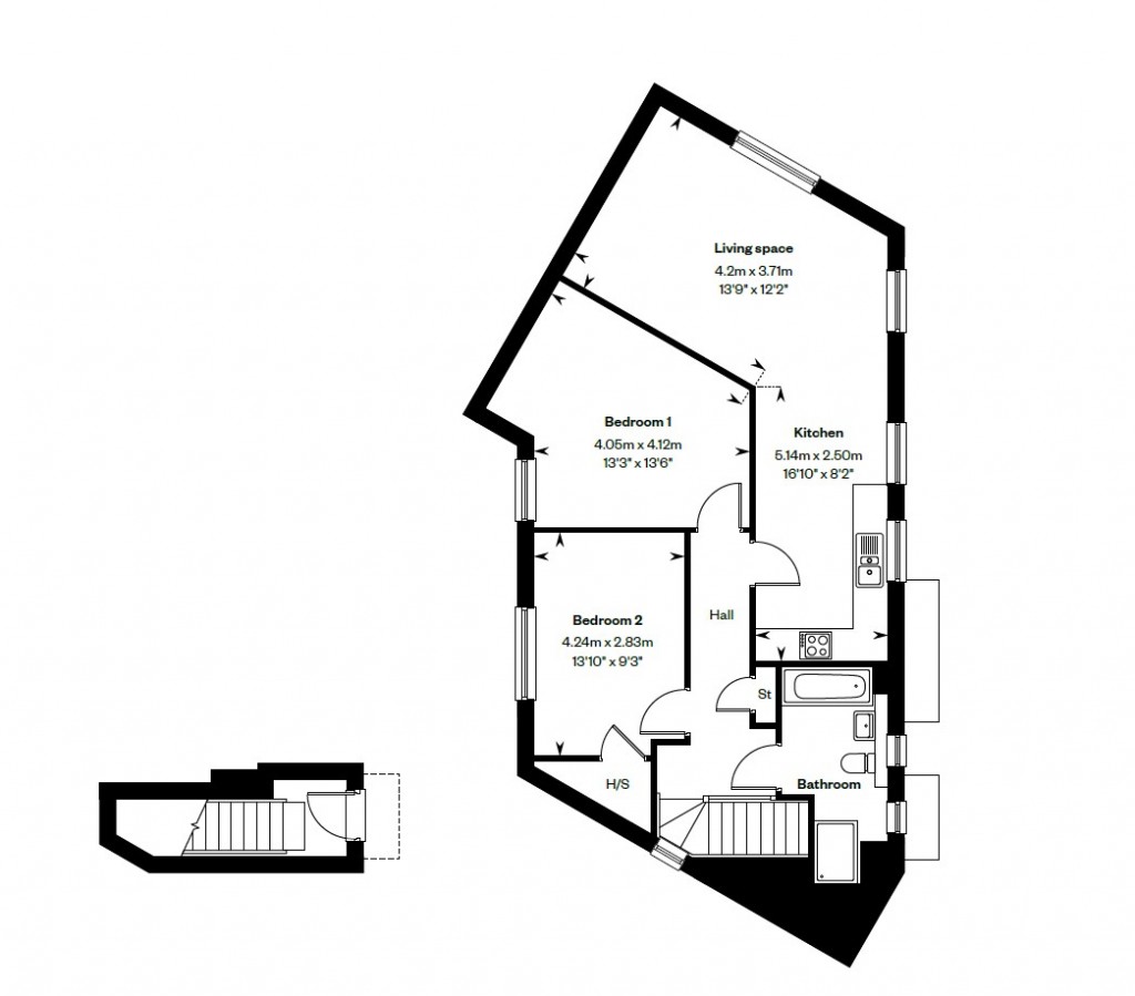 Floorplans For Roman Road, Ingatestone, Essex