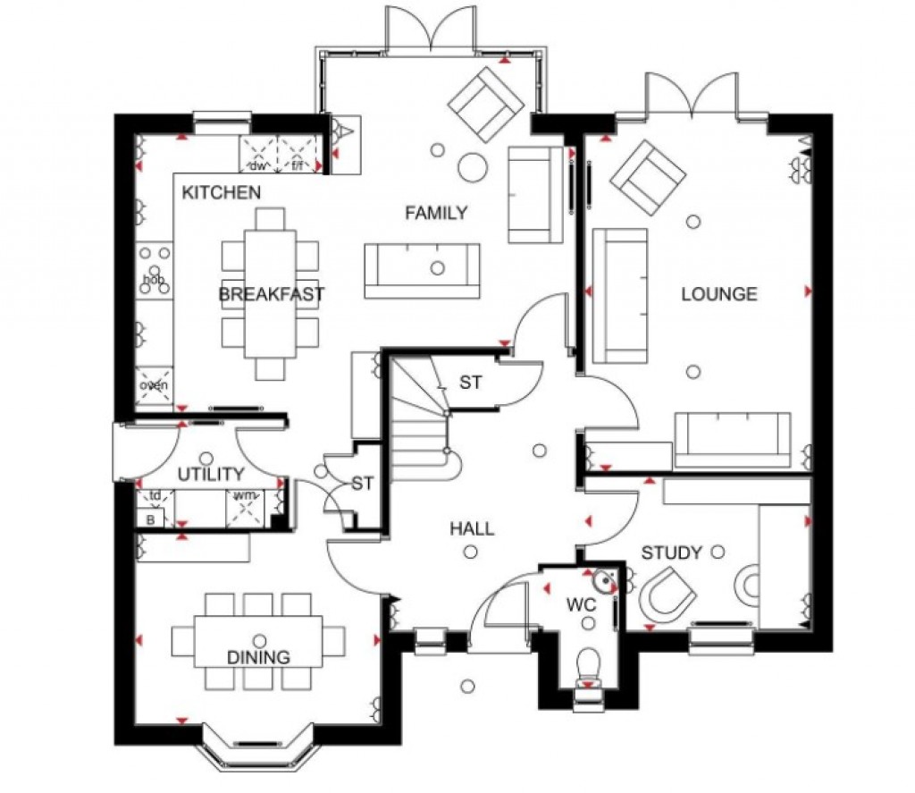 Floorplans For Dunmow, Essex