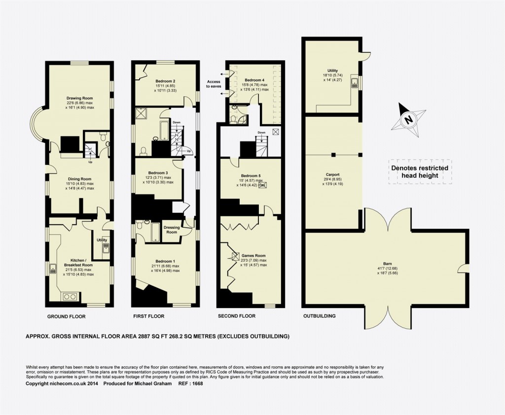 Floorplans For Lower Boddington, Daventry, NN11