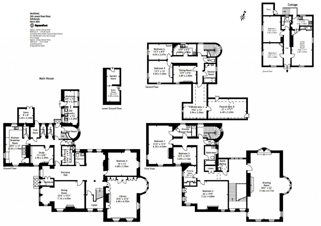 Floorplans For Balerno, Edinburgh