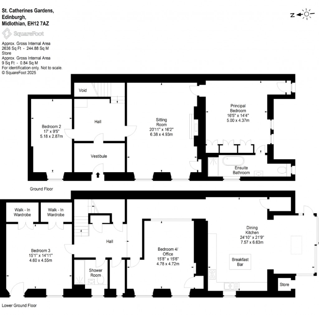 Floorplans For Corstorphine, Edinburgh