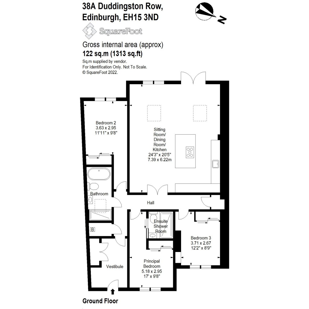 Floorplans For Duddingston, Edinburgh
