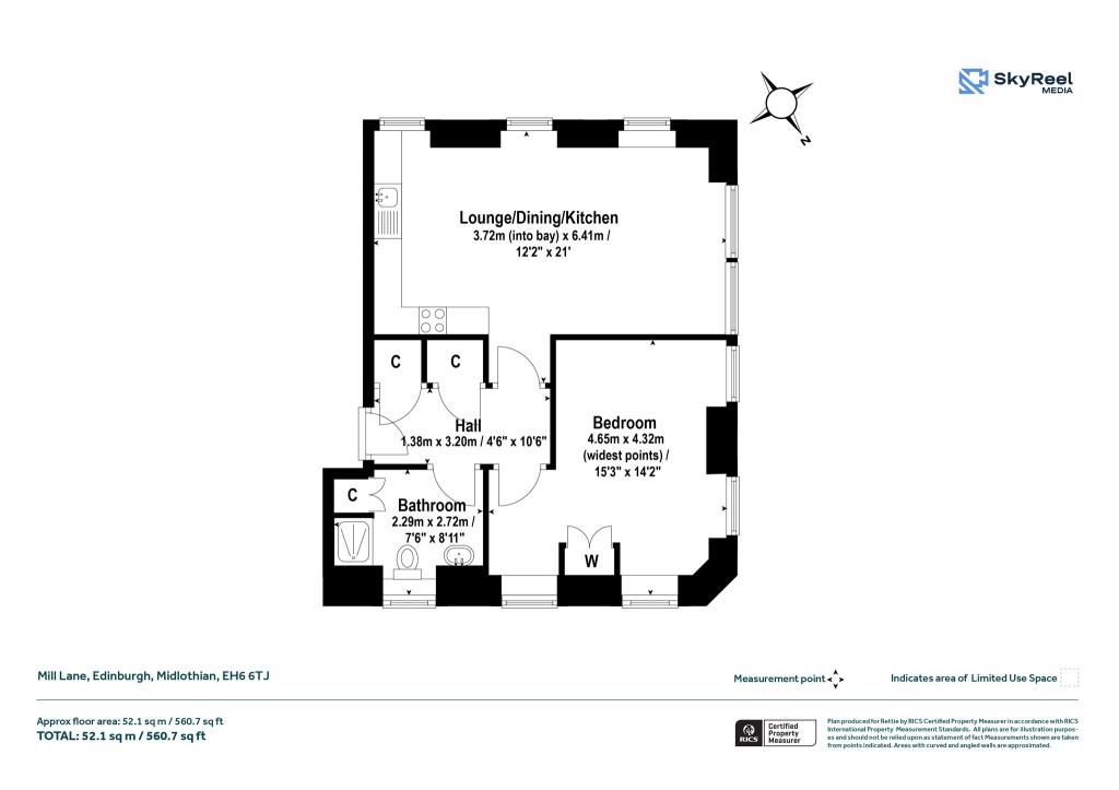 Floorplans For Edinburgh, Midlothian