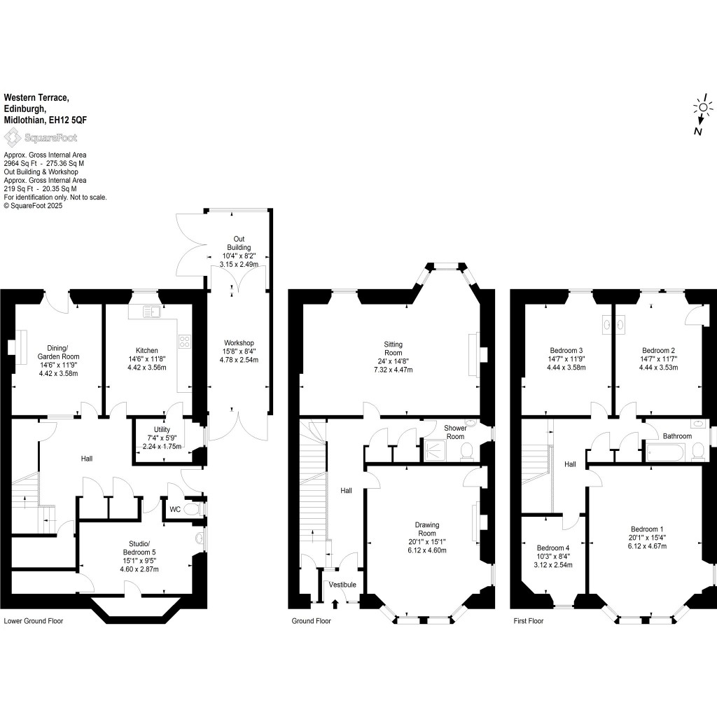 Floorplans For Murrayfield, Edinburgh
