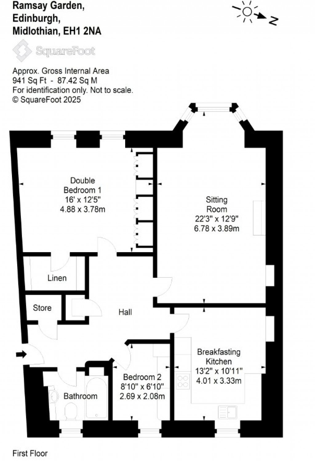 Floorplans For Old Town, Edinburgh