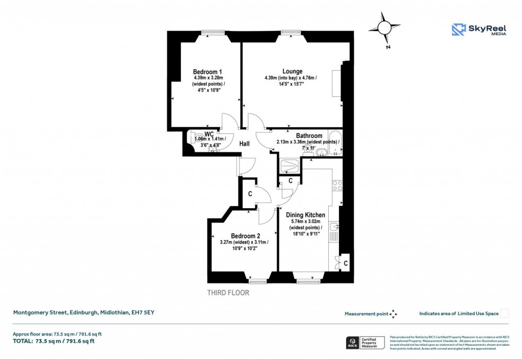 Floorplans For Edinburgh, Midlothian