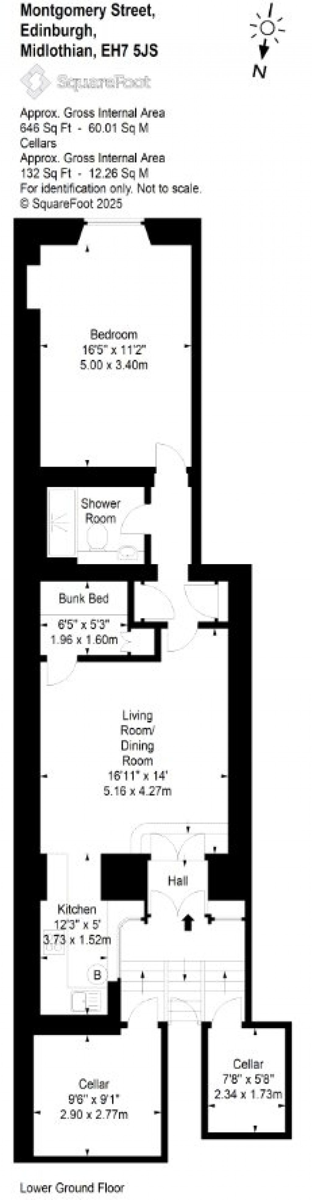 Floorplans For Hillside, Edinburgh
