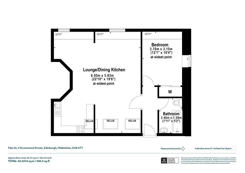 Floorplans For Old Town, Edinburgh