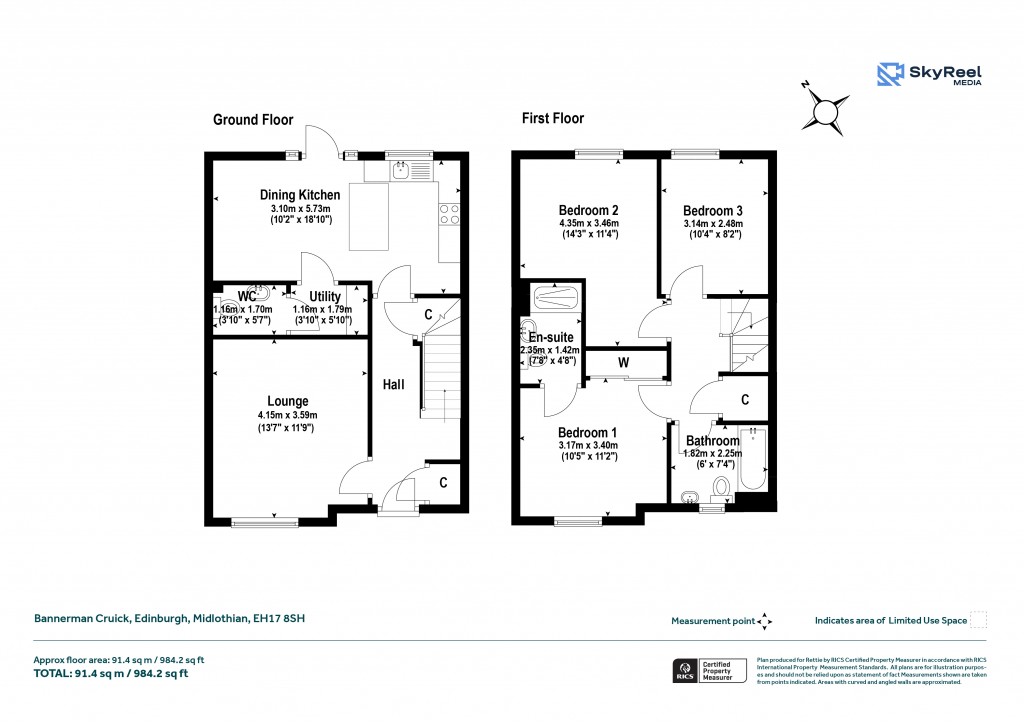 Floorplans For Edinburgh, Midlothian
