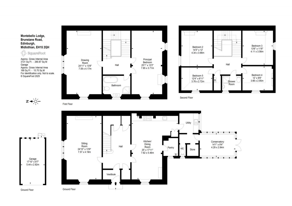 Floorplans For Portobello, Edinburgh