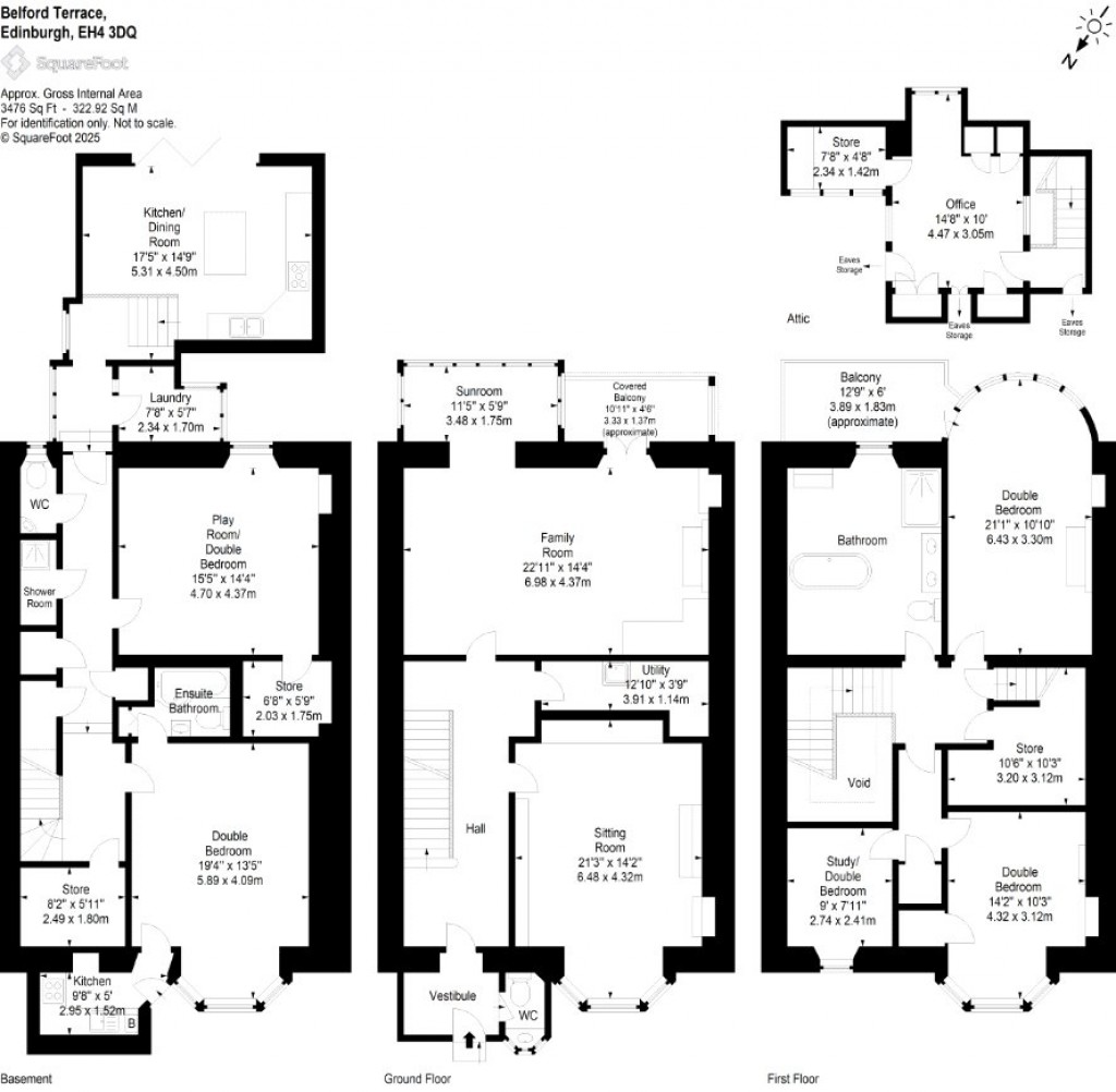 Floorplans For Edinburgh, Midlothian