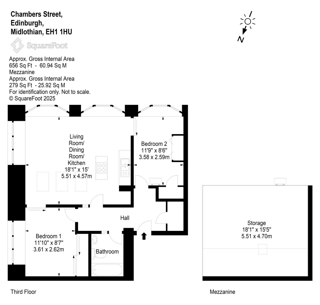 Floorplans For Old Town, Edinburgh