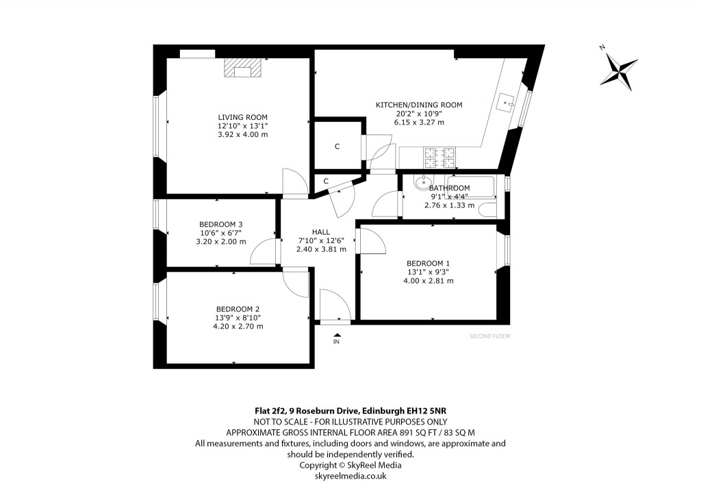 Floorplans For Roseburn, Edinburgh