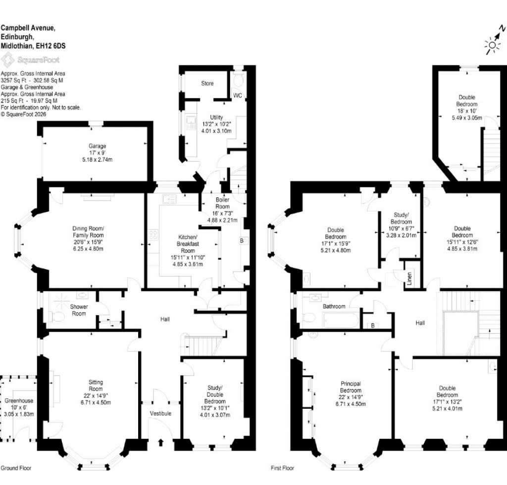 Floorplans For Edinburgh