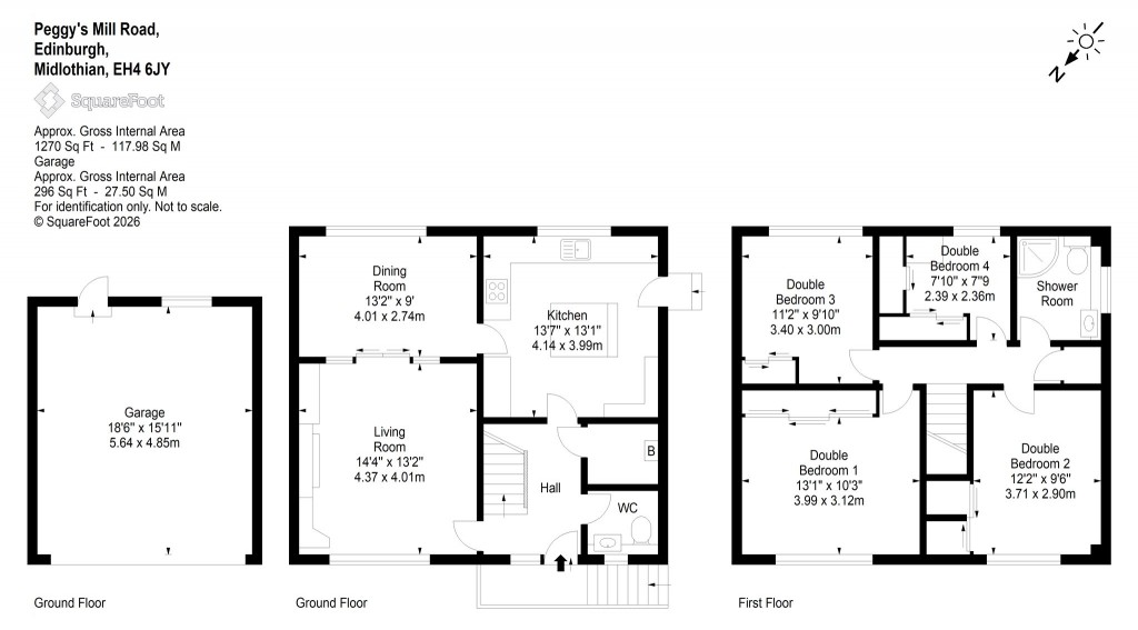 Floorplans For Cramond, Edinburgh