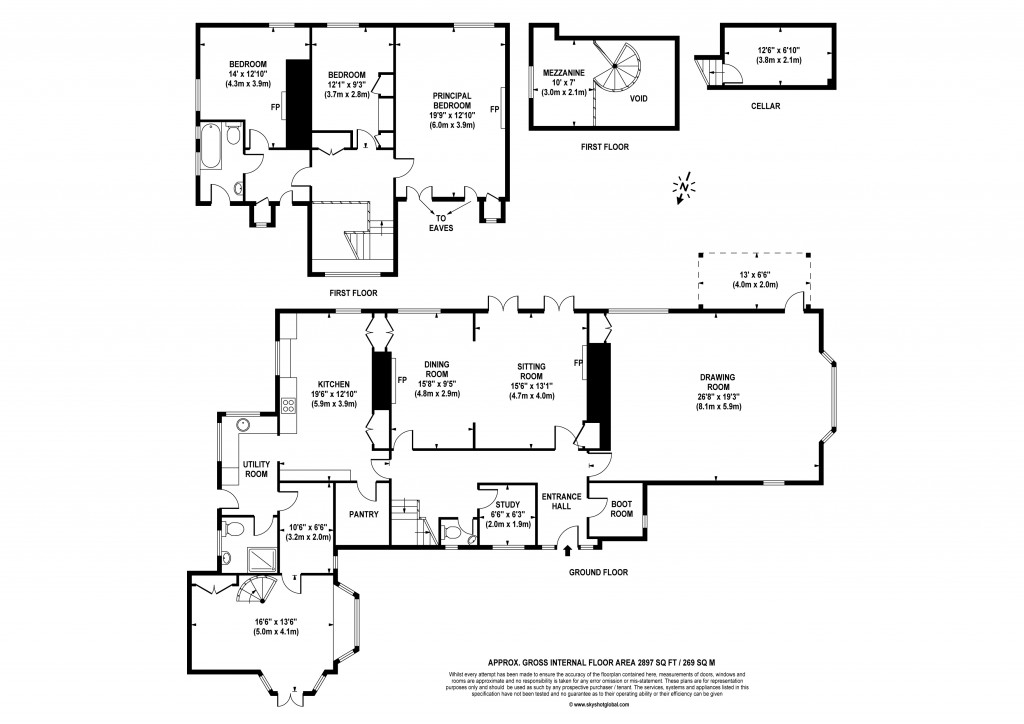 Floorplans For Reigate Road, Leatherhead, KT22