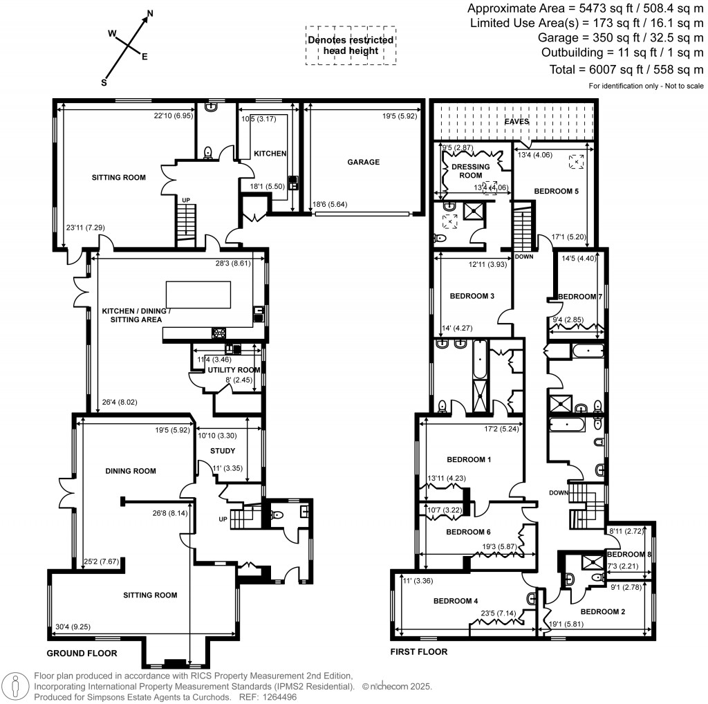 Floorplans For South Road, St George's Hill, Surrey