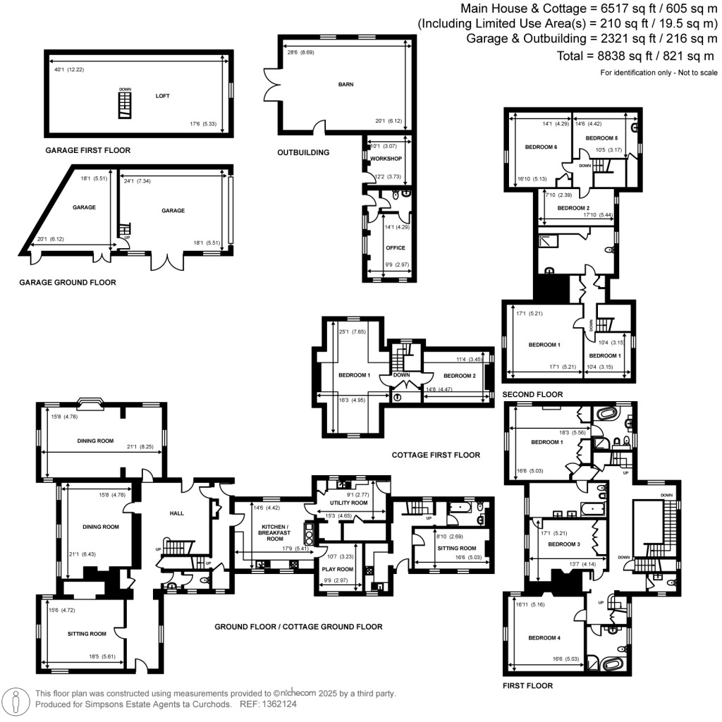 Floorplans For Worplesdon Road, Guildford, Surrey