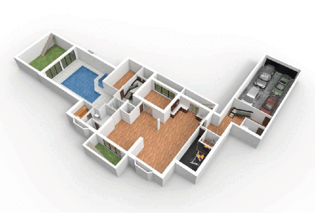 Floorplans For Golf Club Road, St George's Hill, Surrey