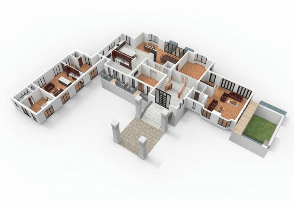 Floorplans For Golf Club Road, St George's Hill, Surrey