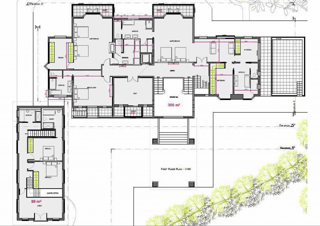 Floorplans For Golf Club Road, St George's Hill, Surrey