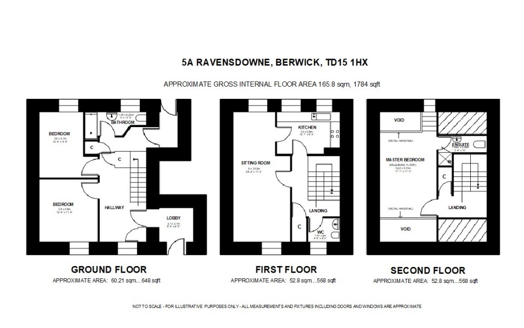 Floorplans For Ravensdowne, Berwick-upon-Tweed, Northumberland