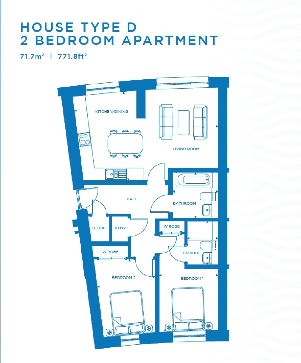 Floorplans For Plot 302, West Shore, Plot 302, West Shore, Edinburgh, Midlothian