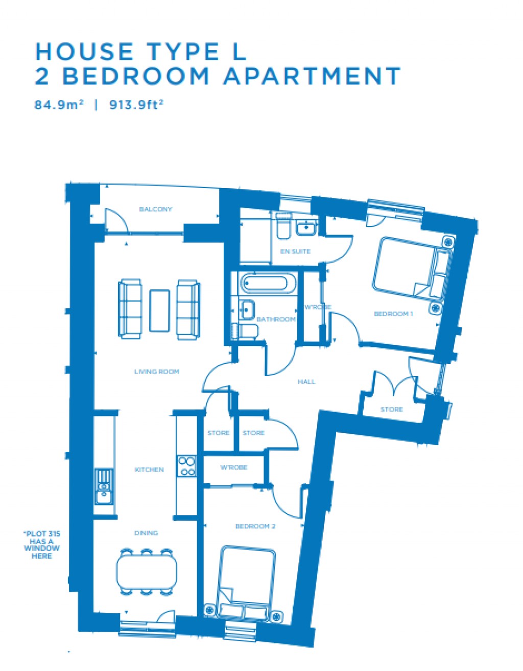 Floorplans For Plot 312, West Shore, Plot 312, West Shore, Edinburgh, Midlothian