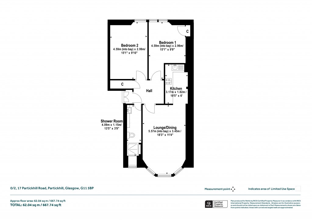 Floorplans For 0/2, Partickhill Road, Partickhill, Glasgow