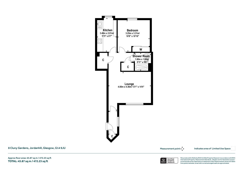 Floorplans For Cluny Gardens, Jordanhill, Glasgow