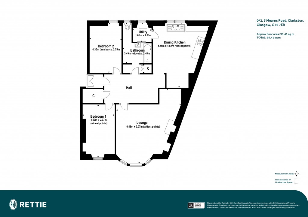 Floorplans For 0/2, Mearns Road, Clarkston, Glasgow, East Renfrewshire