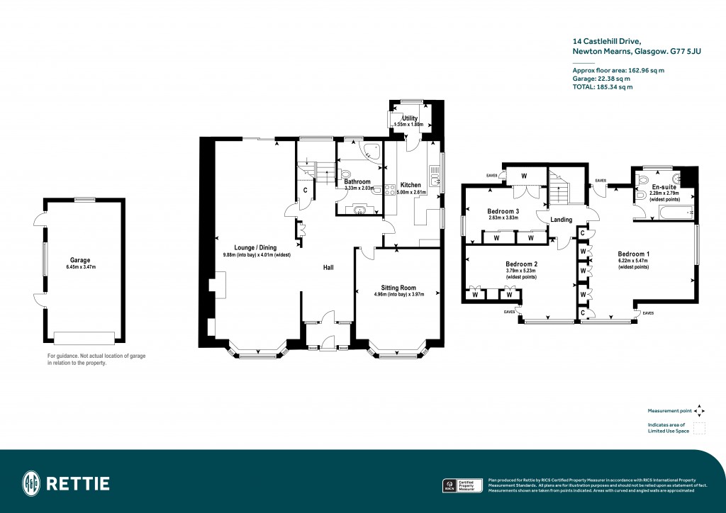 Floorplans For Castlehill Drive, Newton Mearns, Glasgow, East Renfrewshire