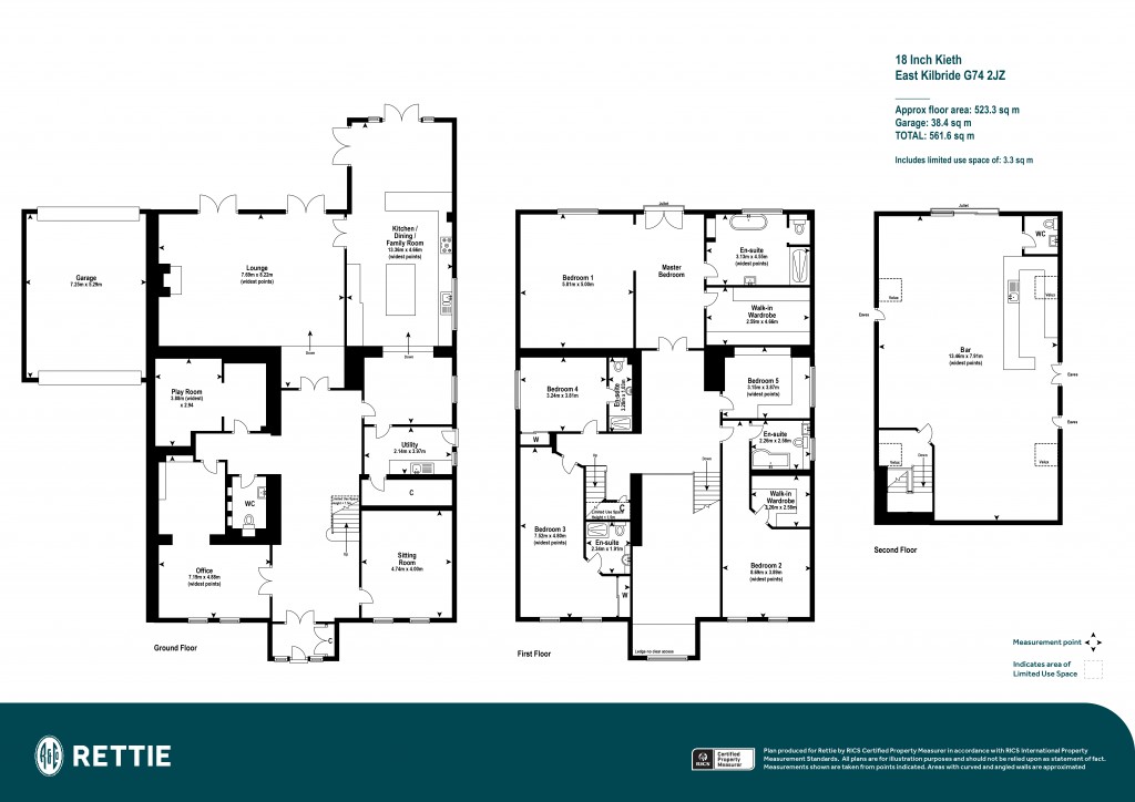 Floorplans For Inchkeith, East Kilbride, Glasgow, South Lanarkshire