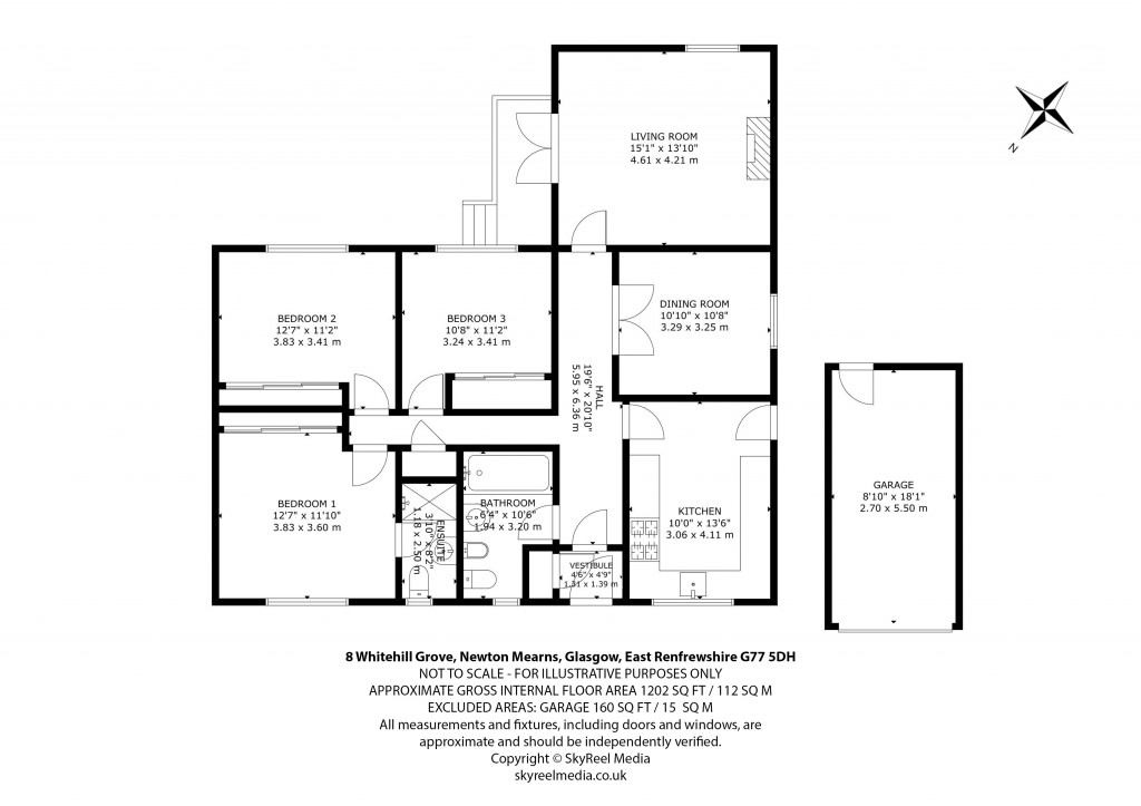 Floorplans For Whitehill Grove, Newton Mearns, Glasgow, East Renfrewshire
