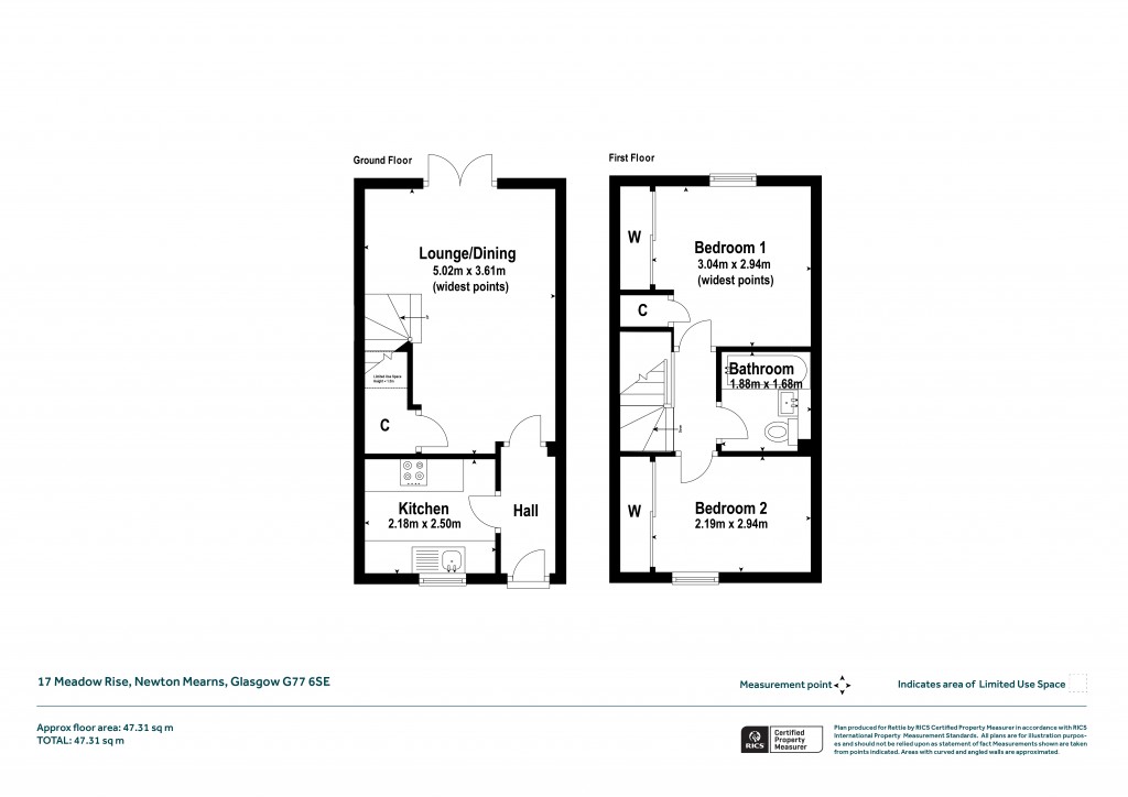 Floorplans For Meadow Rise, Newton Mearns, Glasgow, East Renfrewshire