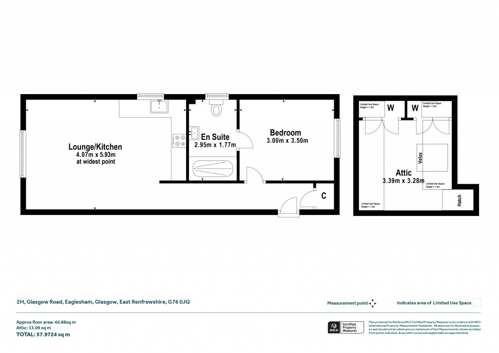 Floorplans For 2H, Glasgow Road, Eaglesham, Glasgow, East Renfrewshire