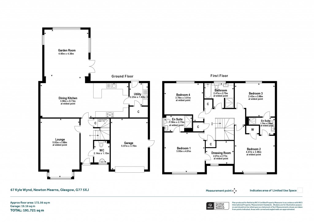 Floorplans For Kyle Wynd, Newton Mearns, Glasgow