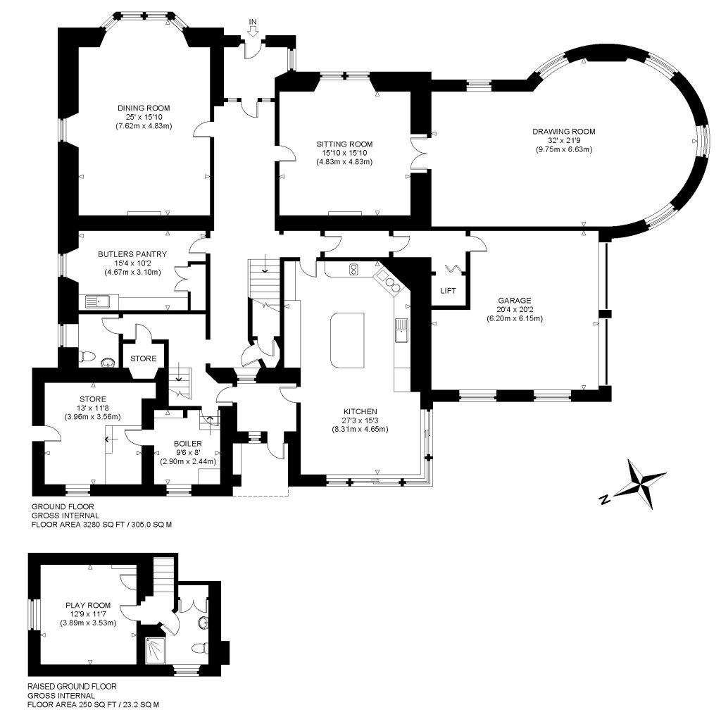 Floorplans For The Ley, Innerleithen, Scottish Borders