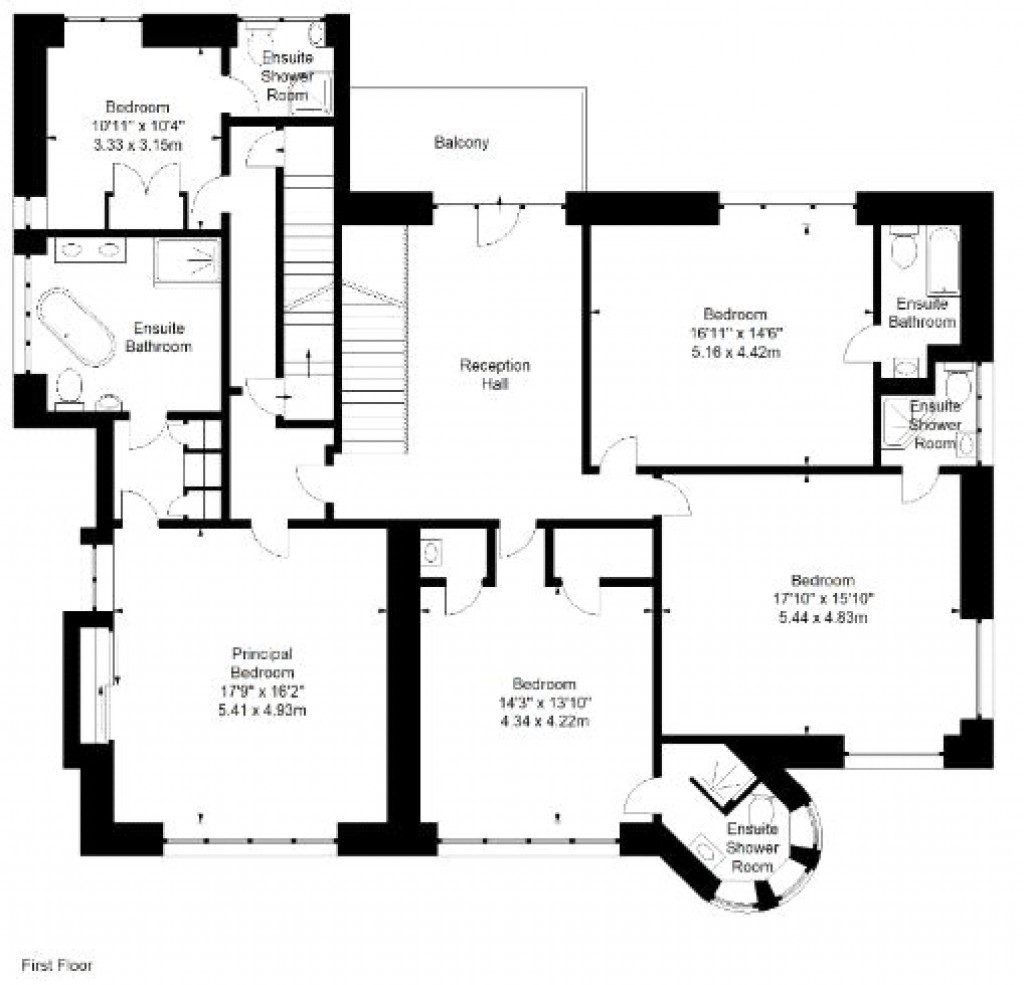 Floorplans For Maplehurst, Abbotsford Road, Galashiels, Scottish Borders