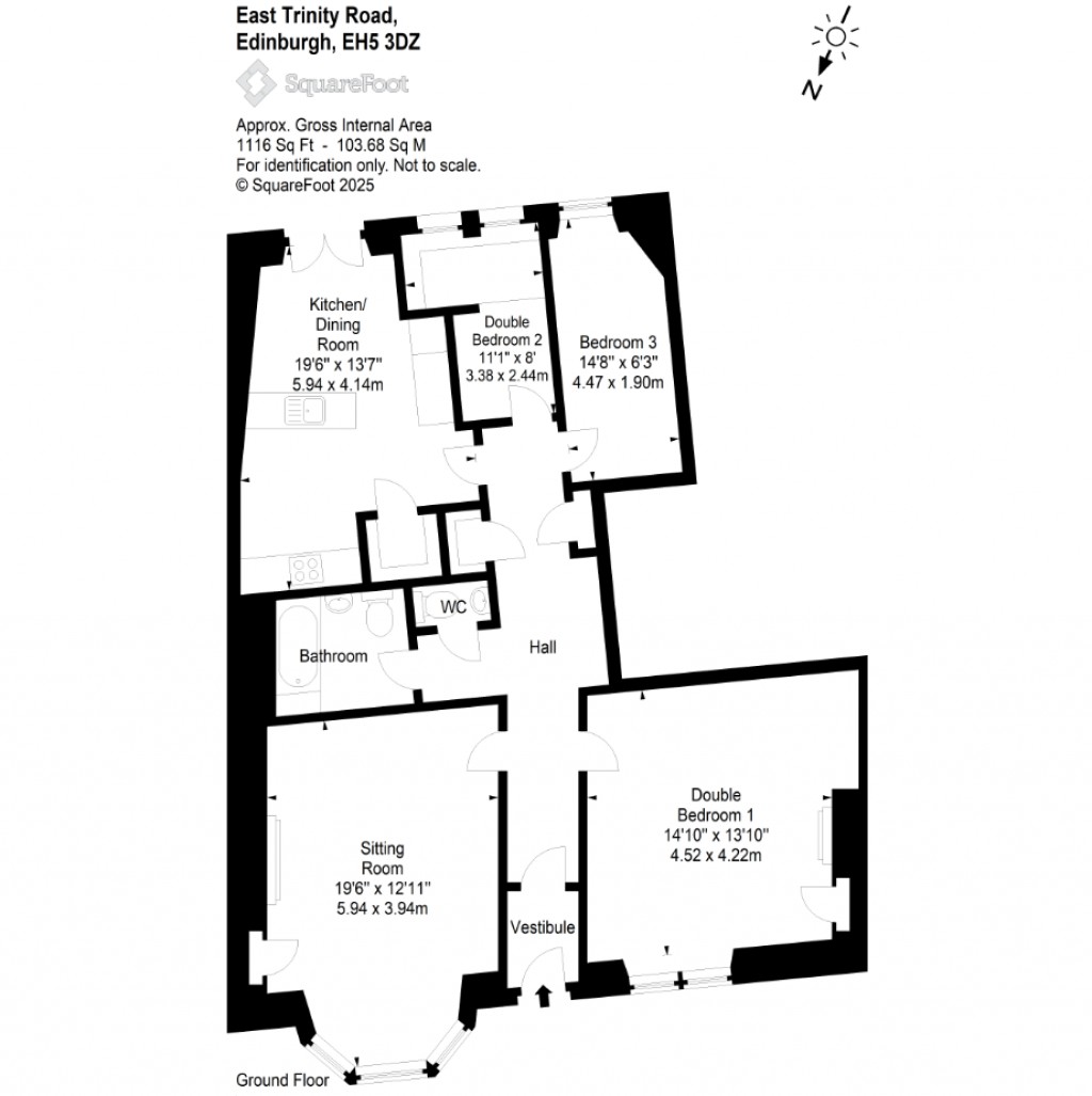 Floorplans For East Trinity Road, Trinity, Edinburgh