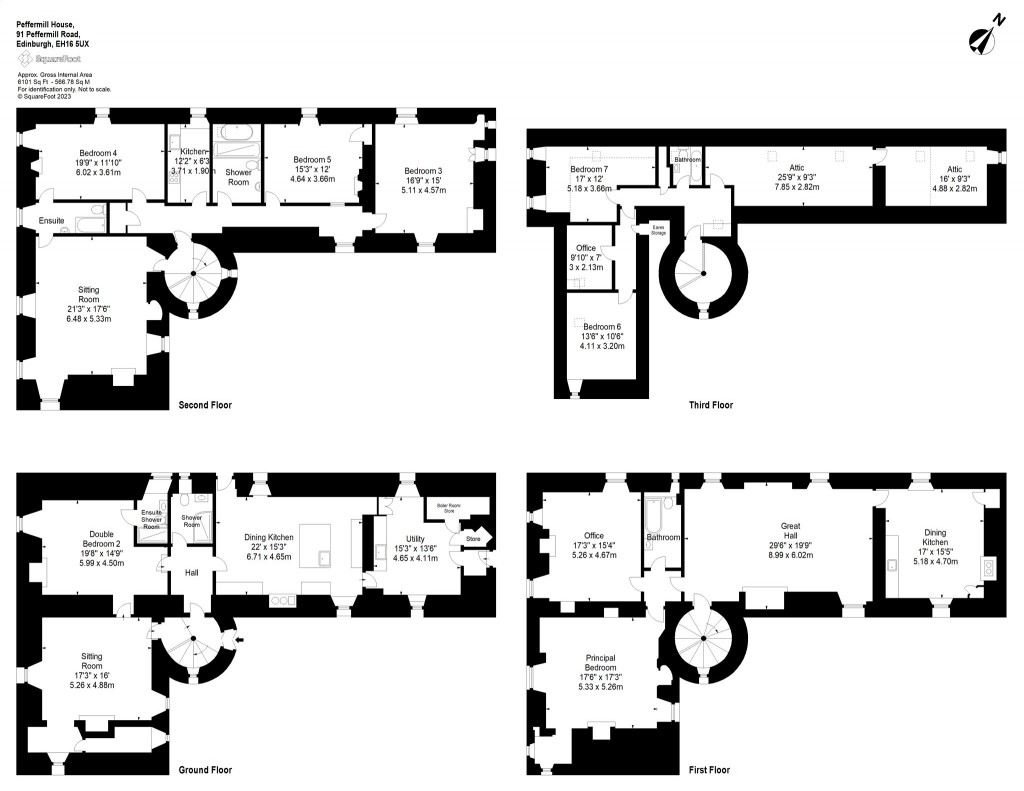 Floorplans For Peffermill House, Peffermill Road, Edinburgh