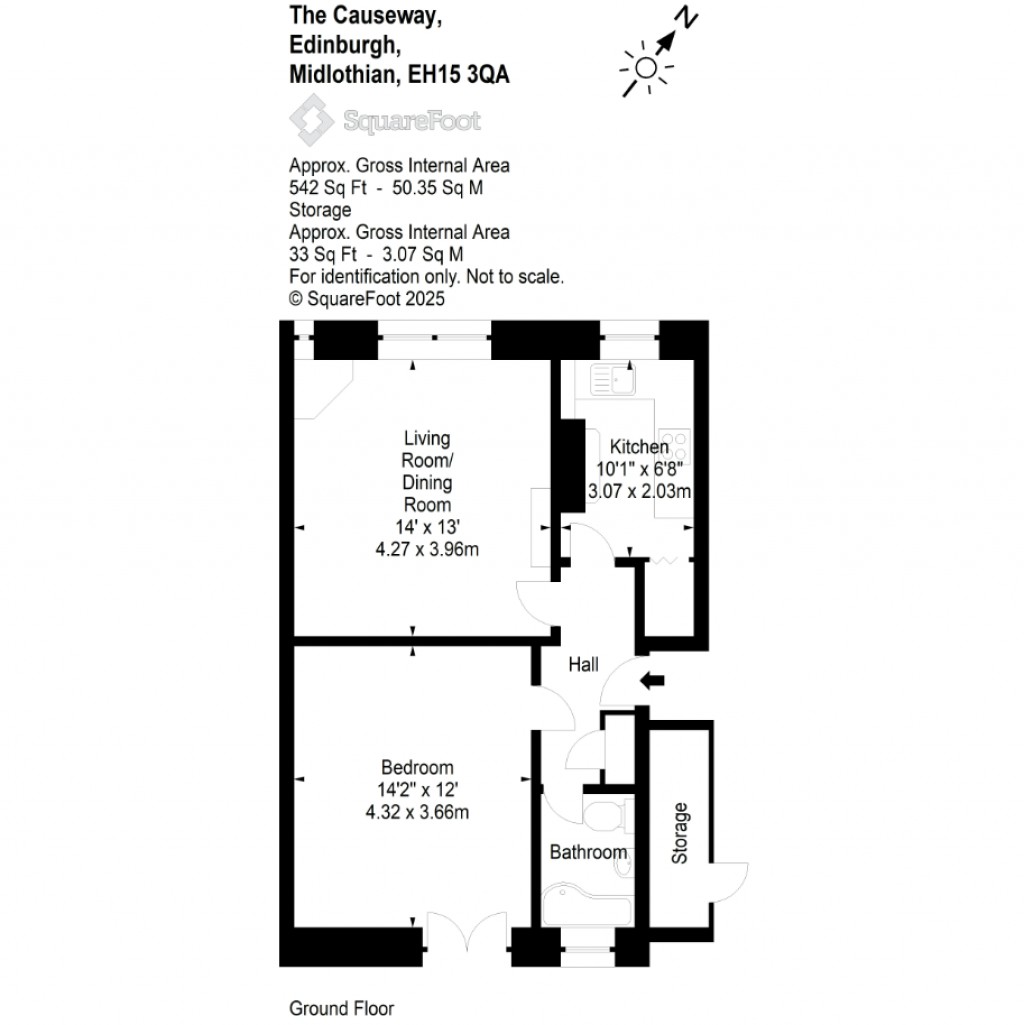Floorplans For 41/2, The Causeway, Edinburgh