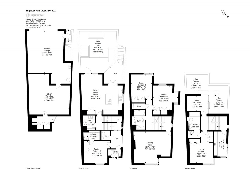 Floorplans For Brighouse Park Cross, Edinburgh