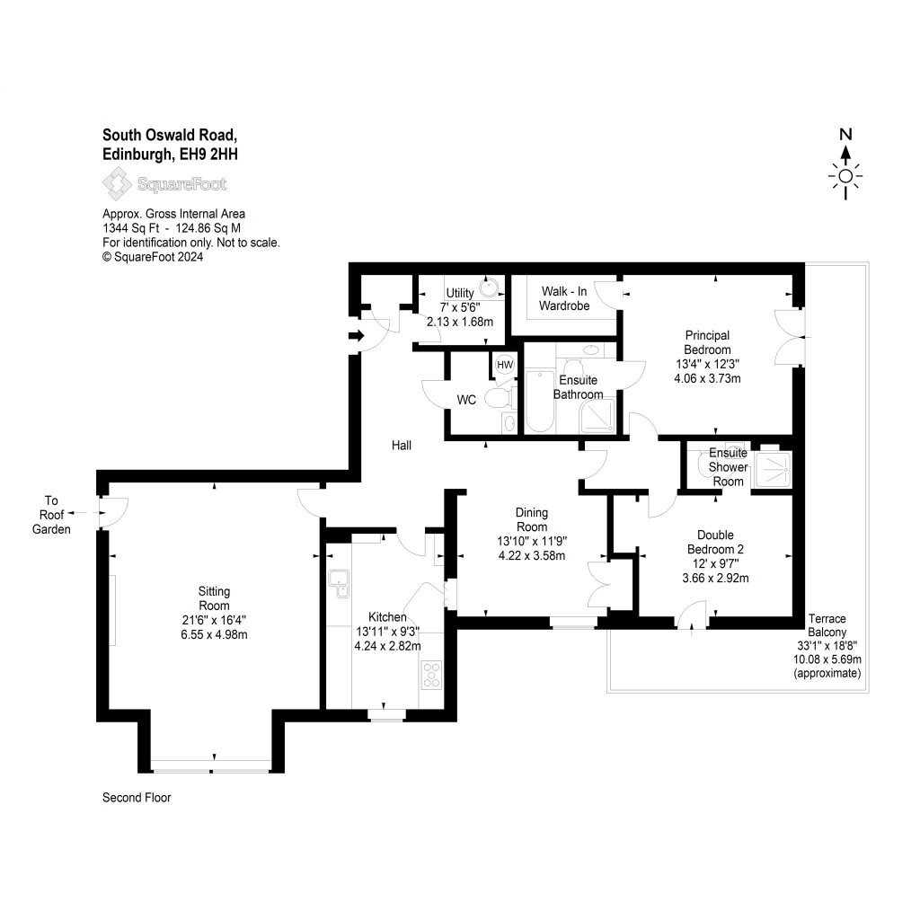 Floorplans For Flat 5, South Oswald Road, Edinburgh